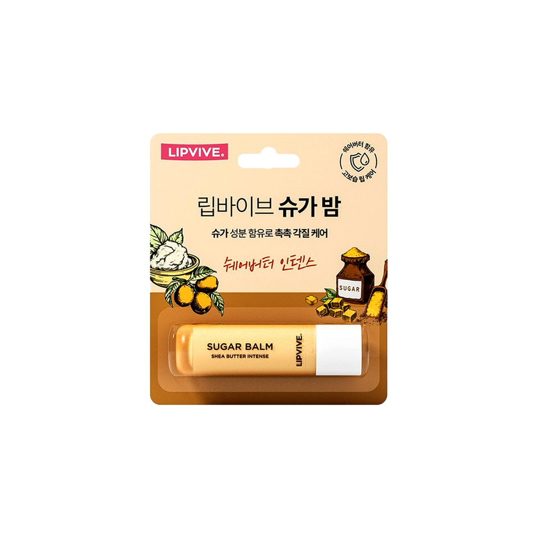 Lipvive Sugar Balm - Shea Butter Intense 4.8g
