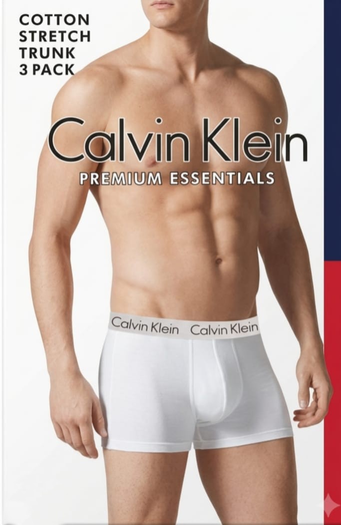 Calvin Klein Man's Boxer 1 Pack ( 3 Pcs)