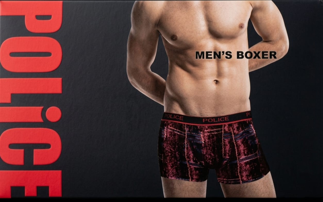 Police Man's Boxer 1 Pack